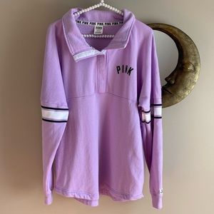 PINK • Purple Sweatshirt
